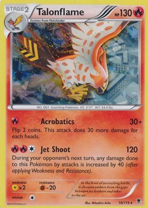 Talonflame Pokemon Cards Price Guide - Sports Card Investor
