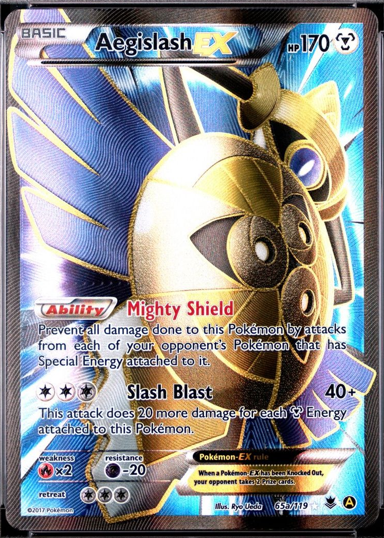 aegislash ex pokemon card Aegislash 86/146