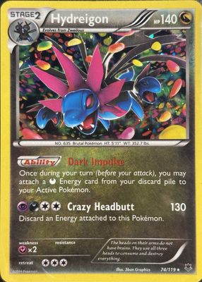 2014 XY: Phantom Forces #074/119 Promo (Cosmos Holo)