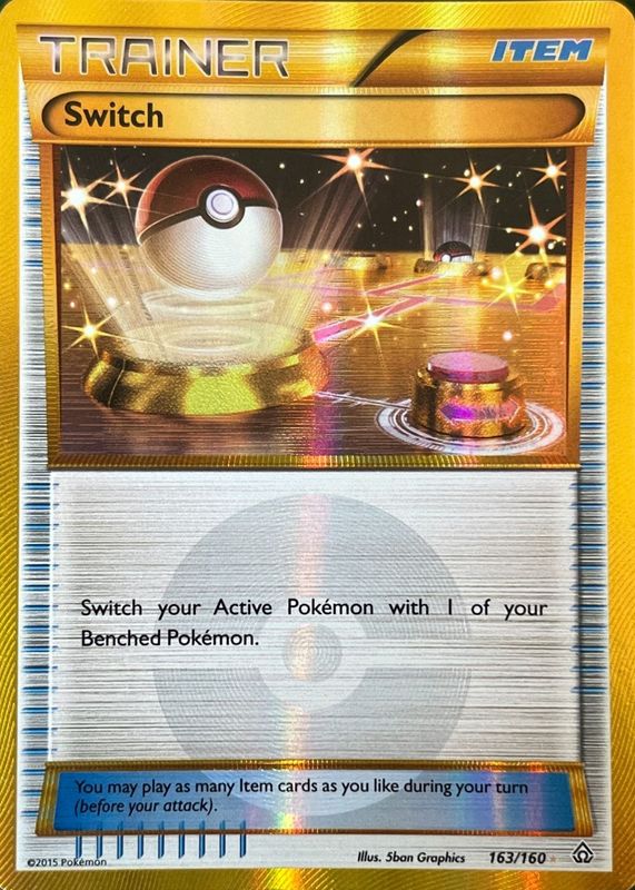 2015 XY: Primal Clash #163/160 Holo (Secret)