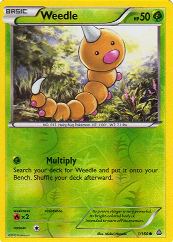 2015 XY: Primal Clash #001/160 Reverse Holo