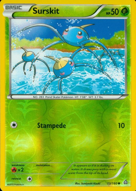 2015 XY: Primal Clash #013/160 Reverse Holo