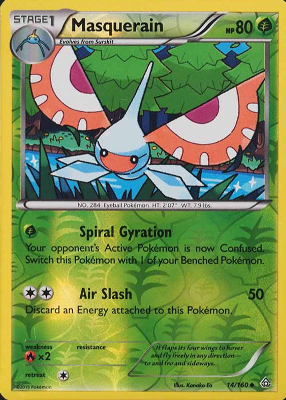 2015 XY: Primal Clash #014/160 Reverse Holo