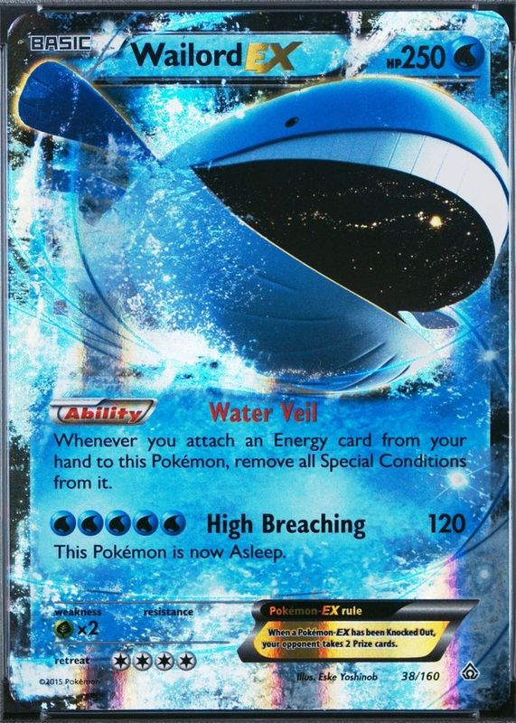 wailord ex pokemon card value #21 Prices | Japanese Miracle of the Desert Colorless Retreat Cost Wailord ex 2015 XY: Primal