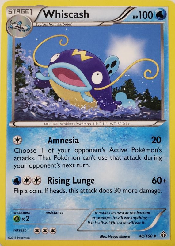 2015 XY: Primal Clash #040/160 Base