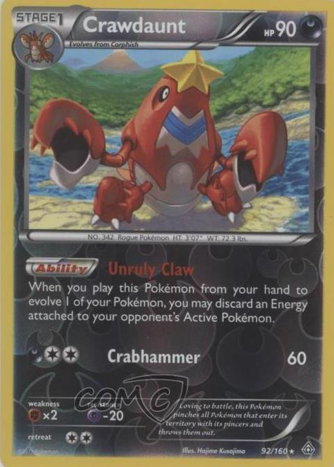 Crawdaunt Pokemon Cards Price Guide - Sports Card Investor