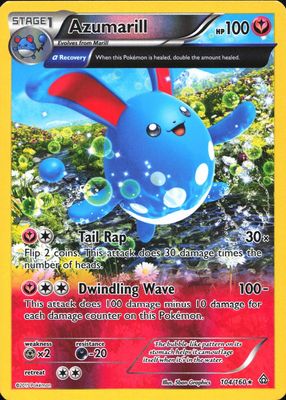 2015 XY: Primal Clash #104/160 Reverse Holo