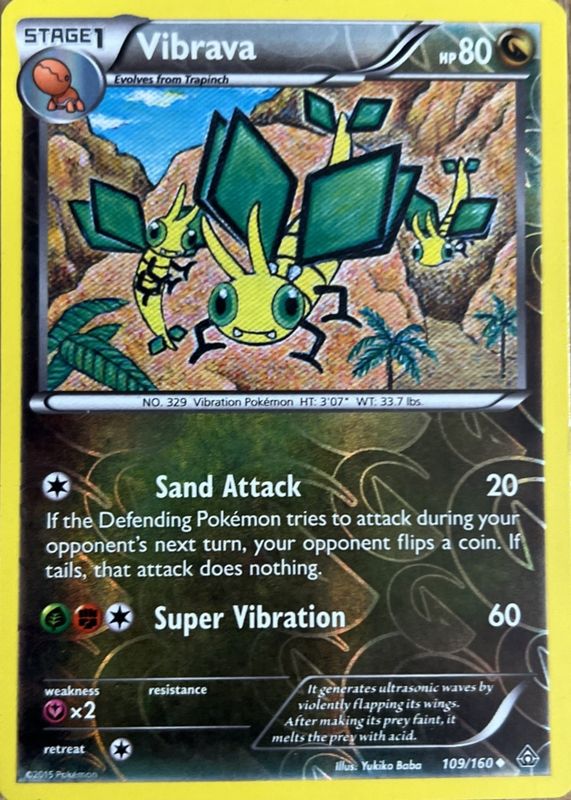 2015 XY: Primal Clash #109/160 Reverse Holo