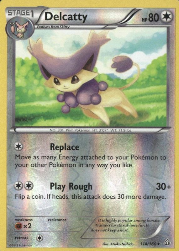 2015 XY: Primal Clash #114/160 Reverse Holo