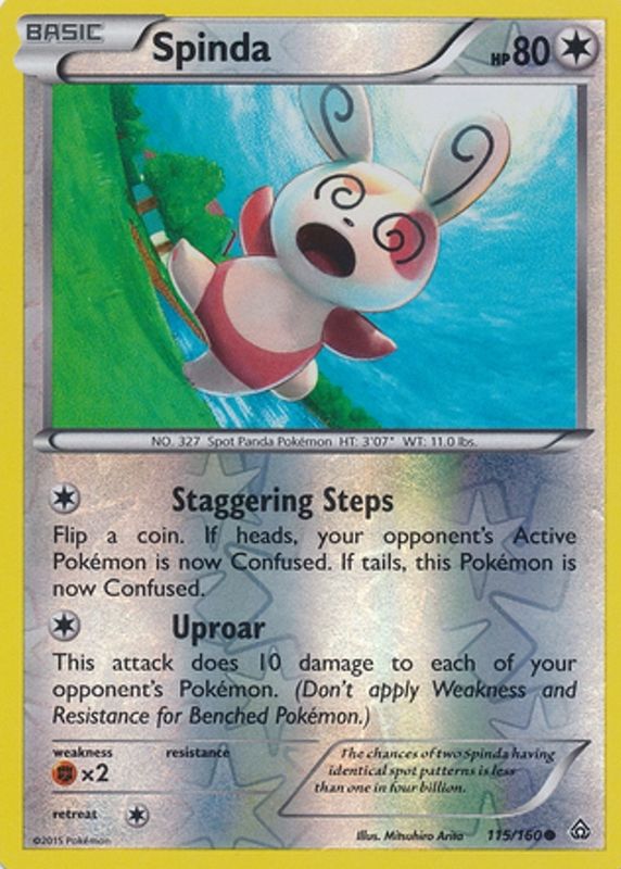 2015 XY: Primal Clash #115/160 Reverse Holo
