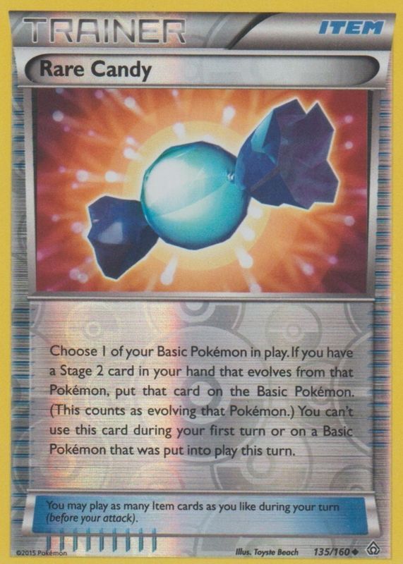 2015 XY: Primal Clash #135/160 Reverse Holo