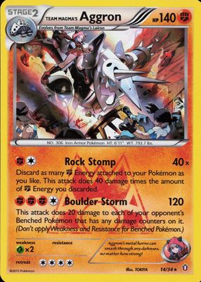 2015 XY: Double Crisis #14/34 Holo