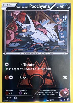 2015 XY: Double Crisis #17/34 Reverse Holo