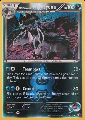 2015 XY: Double Crisis #18/34 Reverse Holo