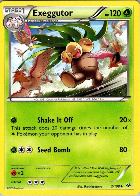 2015 XY: Roaring Skies #002/108 Base