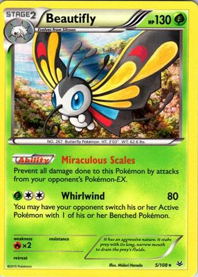 2015 XY: Roaring Skies #005/108 Holo