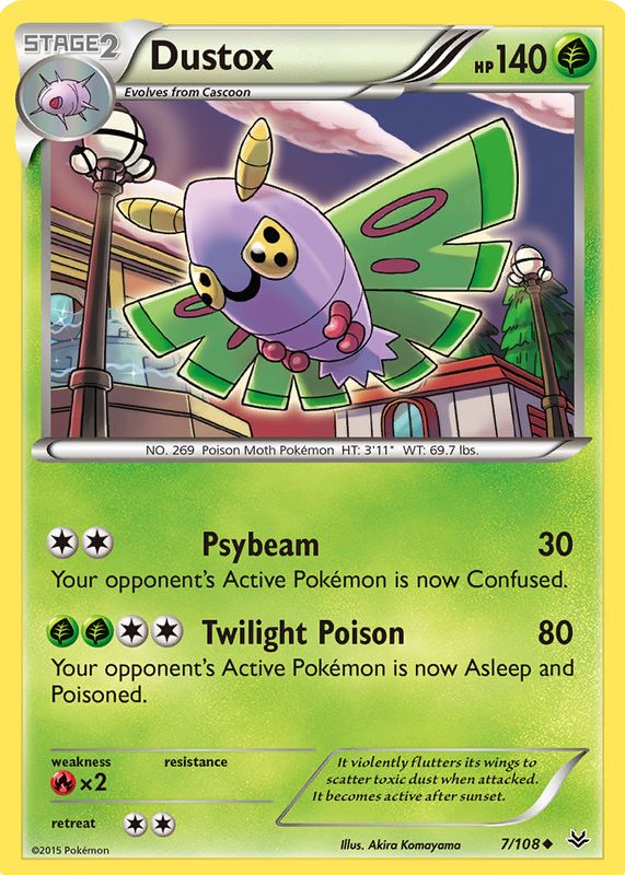 2015 XY: Roaring Skies #007/108 Base