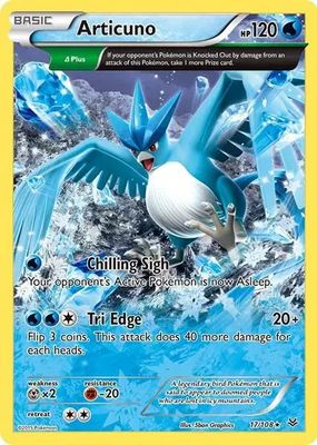 2015 XY: Roaring Skies #017/108 Reverse Holo