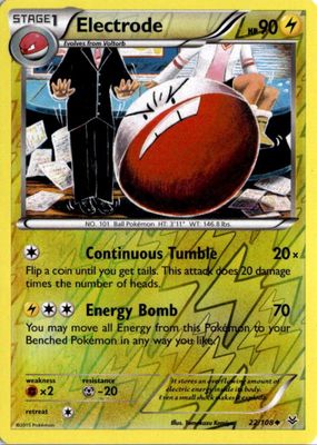 2015 XY: Roaring Skies #022/108 Reverse Holo