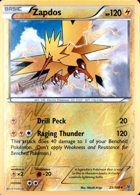 2015 XY: Roaring Skies #023/108 Reverse Holo