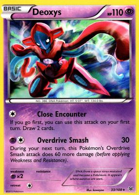 2015 XY: Roaring Skies #033/108 Holo