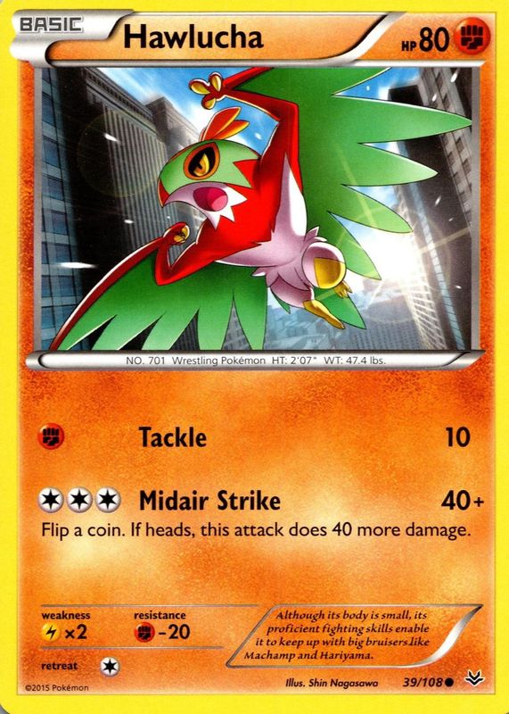 2015 XY: Roaring Skies #039/108 Base
