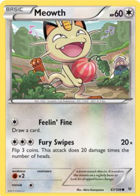 2015 XY: Roaring Skies #067/108 Base