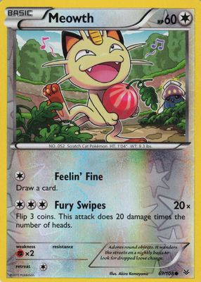 2015 XY: Roaring Skies #067/108 Reverse Holo