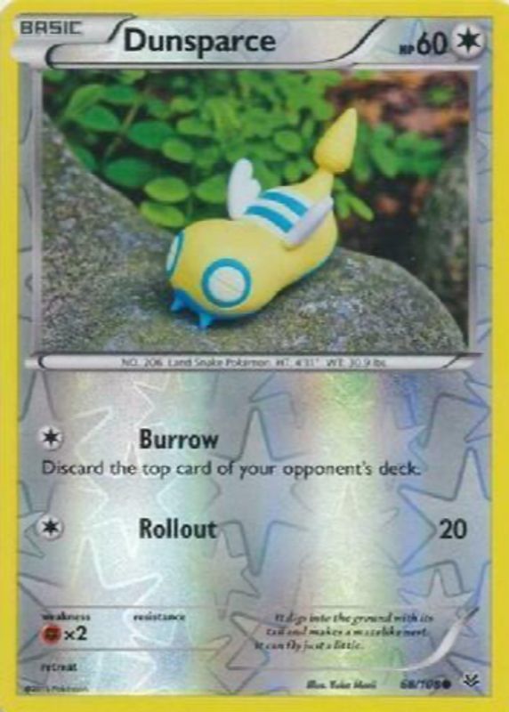 2015 XY: Roaring Skies #068/108 Reverse Holo