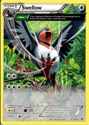 2015 XY: Roaring Skies #072/108 Holo