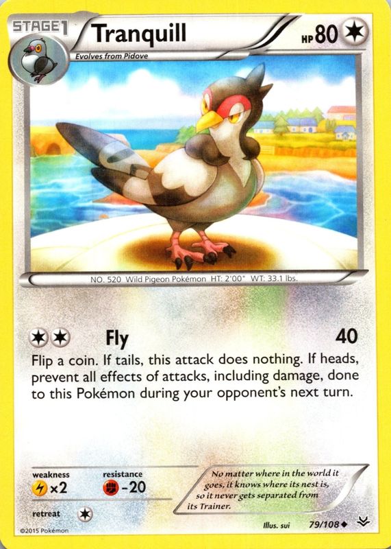2015 XY: Roaring Skies #079/108 Base