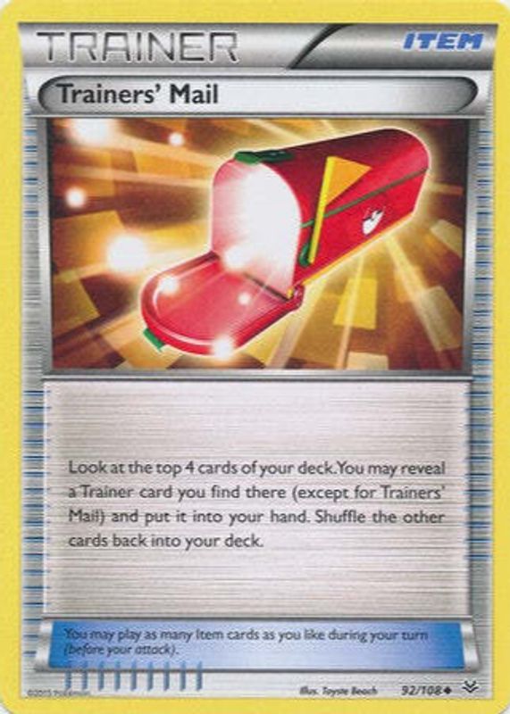 2015 XY: Roaring Skies #092/108 Base