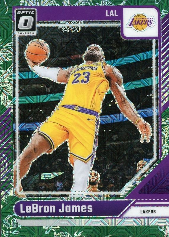LeBron James 2024 Optic #148 Choice Dragon /(SSP) RAW