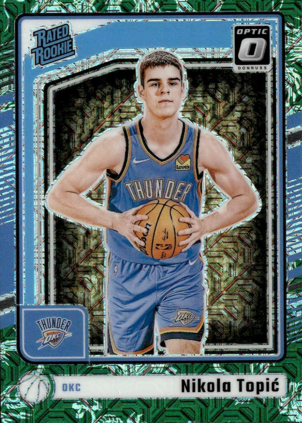 Nikola Topic 2024 Optic #278 Choice Dragon /(SSP) Price Guide