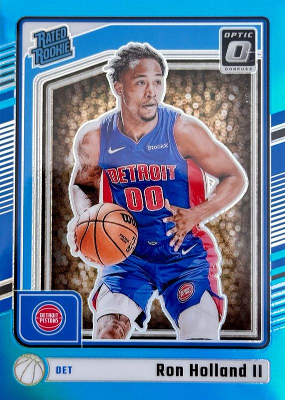 Ron Holland II 2024 Optic #291 Aqua /225 Rookie RAW