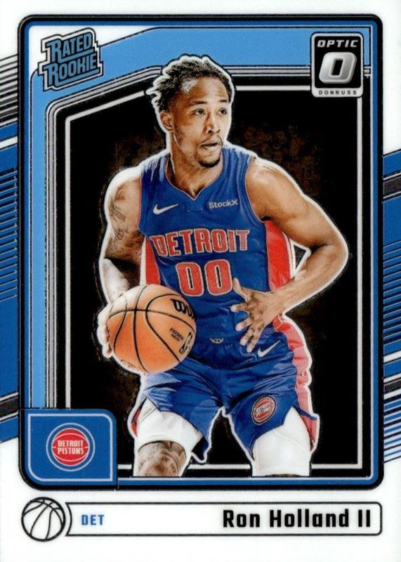 Ron Holland II 2024 Optic #291 Base Rookie RAW