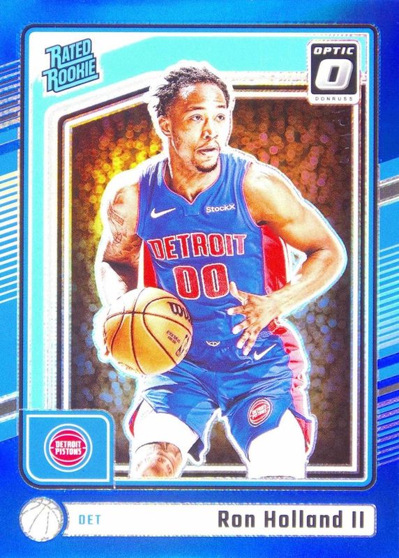 Ron Holland II 2024 Optic #291 Blue /49 Rookie RAW