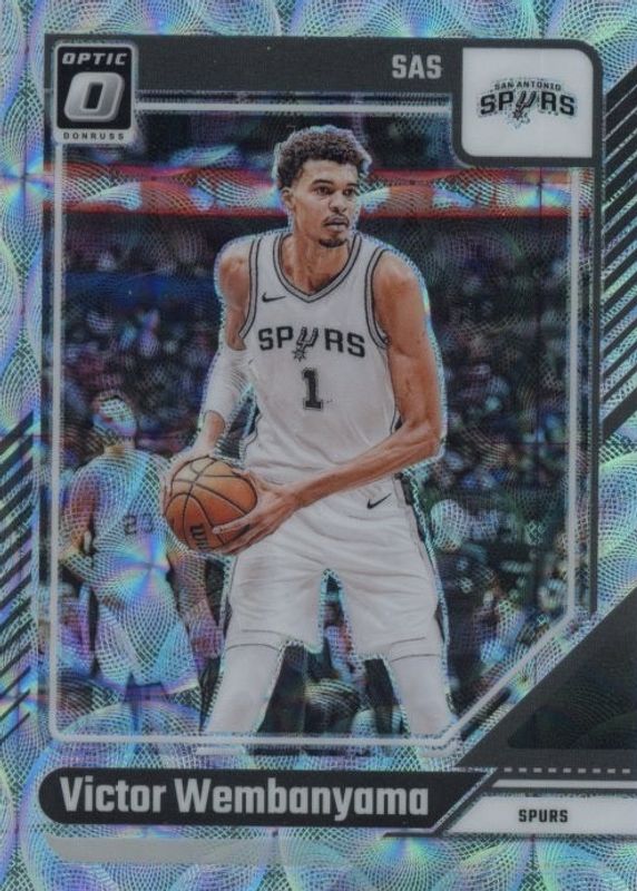 Victor Wembanyama 2024 Optic #45 Premium Box Set /249 RAW