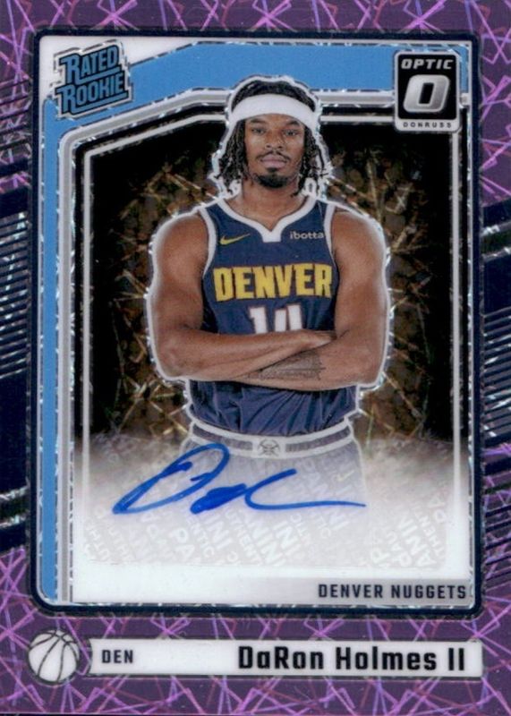 2024 Optic #303 Rated Rookie Signatures - Pink Velocity /79