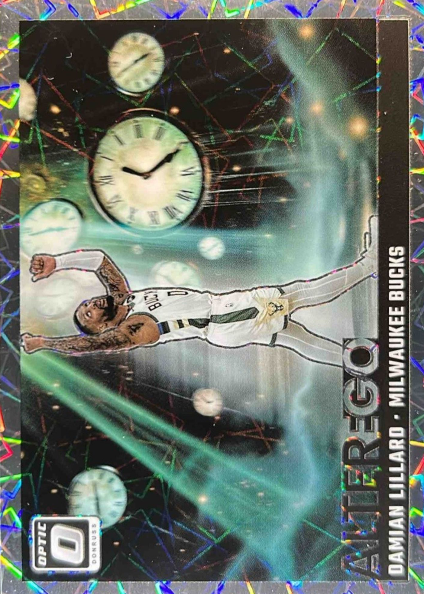 Damian Lillard 2024 Optic #5 Alter Ego /(SSP) Price Guide - Sports