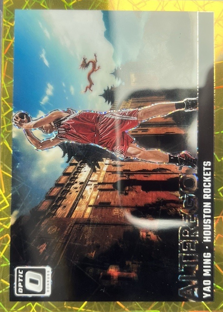 Yao Ming 2024 Optic #8 Alter Ego - Gold /10 Price Guide - Sports