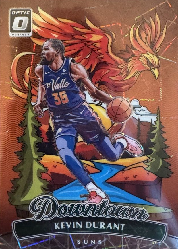 Kevin Durant 2024 Optic #10 Downtown /(SSP) Price Guide - Sports