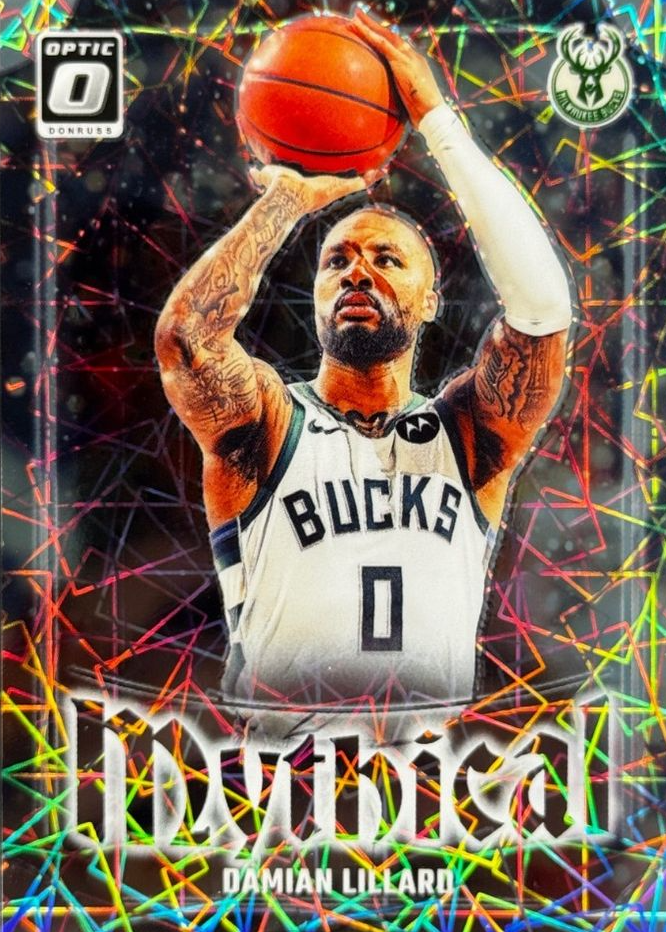 Damian Lillard 2024 Optic #20 Mythical /(SSP) Price Guide - Sports