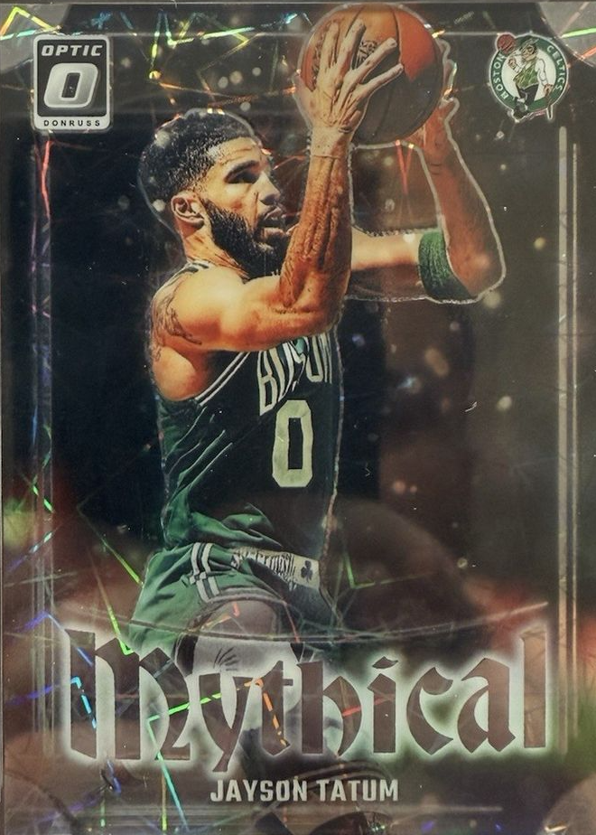 Jayson Tatum 2024 Optic #19 Mythical /(SSP) Price Guide - Sports