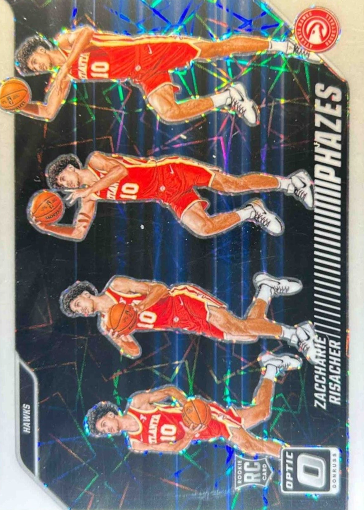 Zaccharie Risacher 2024 Optic #21 Phazes /(SSP) Price Guide