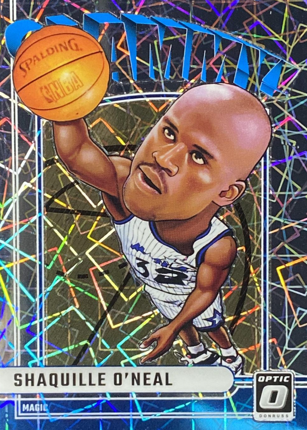 Shaquille O'Neal 2024 Optic #22 Slammy! /(SSP) Price Guide