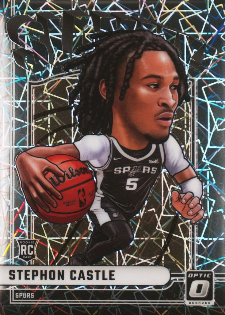 Stephon Castle 2024 Optic #15 Slammy! /(SSP) Price Guide - Sports Card ...