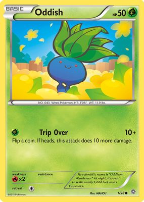 2015 XY: Ancient Origins #01/98 Base