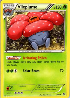 2015 XY: Ancient Origins #03/98 Base