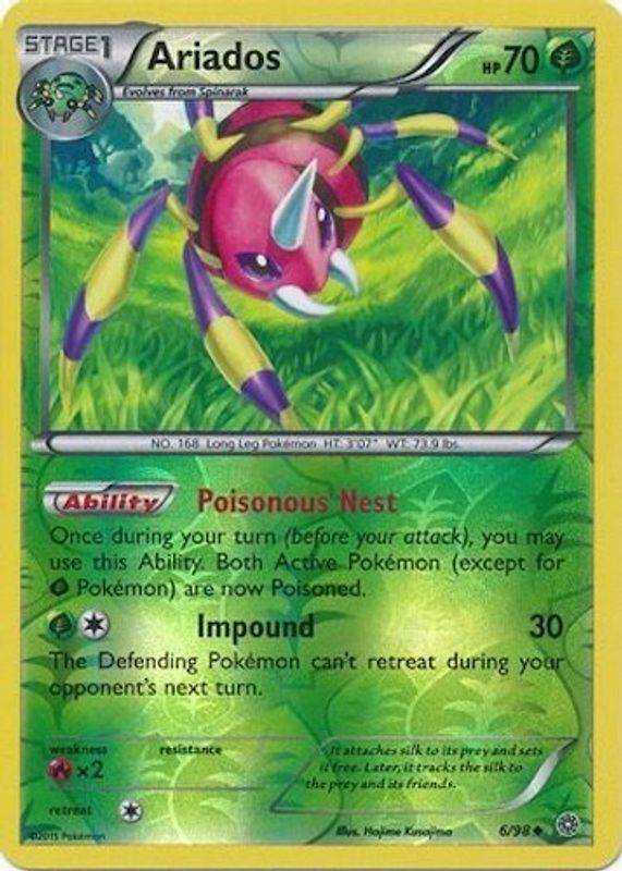 2015 XY: Ancient Origins #06/98 Reverse Holo
